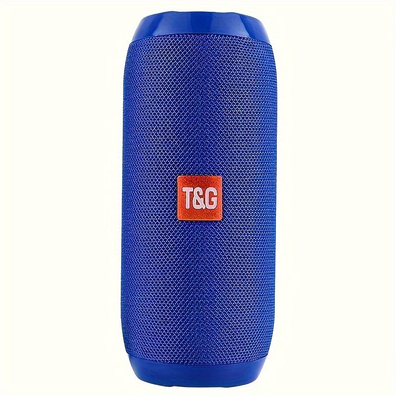 TG117 Portable Wireless Stereo Speaker System - Twin Speaker TWS Technology, Built-in Mic for Hands-Free Calls, FM Radio, TF Card & USB Playback - Perfect for Travel, Outdoor Adventures, and Indoor Entertainment