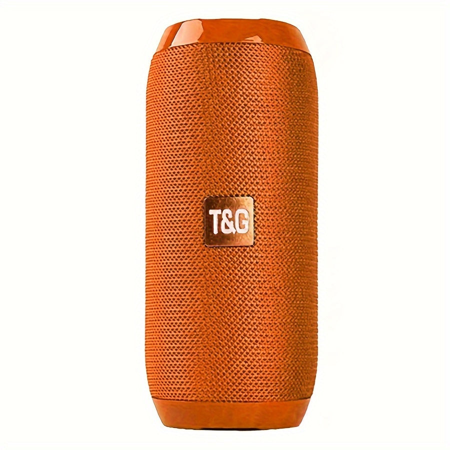 TG117 Portable Wireless Stereo Speaker System - Twin Speaker TWS Technology, Built-in Mic for Hands-Free Calls, FM Radio, TF Card & USB Playback - Perfect for Travel, Outdoor Adventures, and Indoor Entertainment