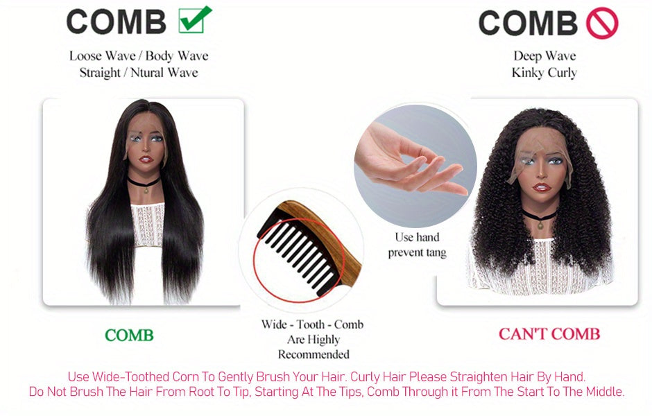 200% Density Straight 13*6 Lace Frontal Wigs Transparent Lace Front Pre Plucked Brazilian Human Hair Wigs For Women Glueless Straight Human Hair Wigs For Daily Use