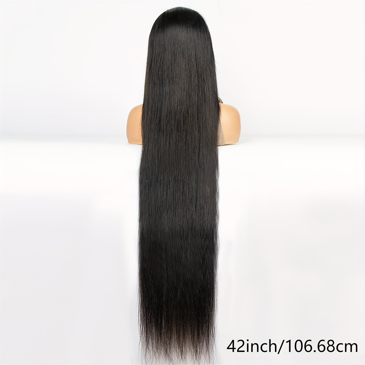 200% Density Long Straight Lace Front Wigs 13*4 Lace Frontal Wigs Transparent Lace Front Pre Plucked Brazilian Human Hair Wigs For Women