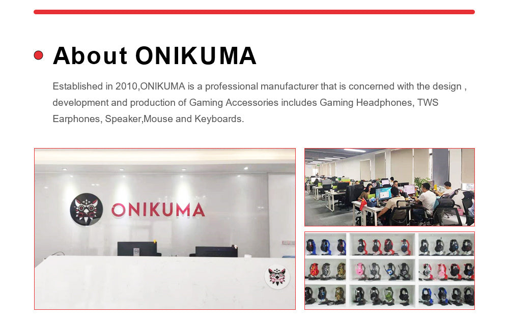 ONIKUMA X10 cat ears headset wired light-emitting subwoofer computer game gaming chicken headset