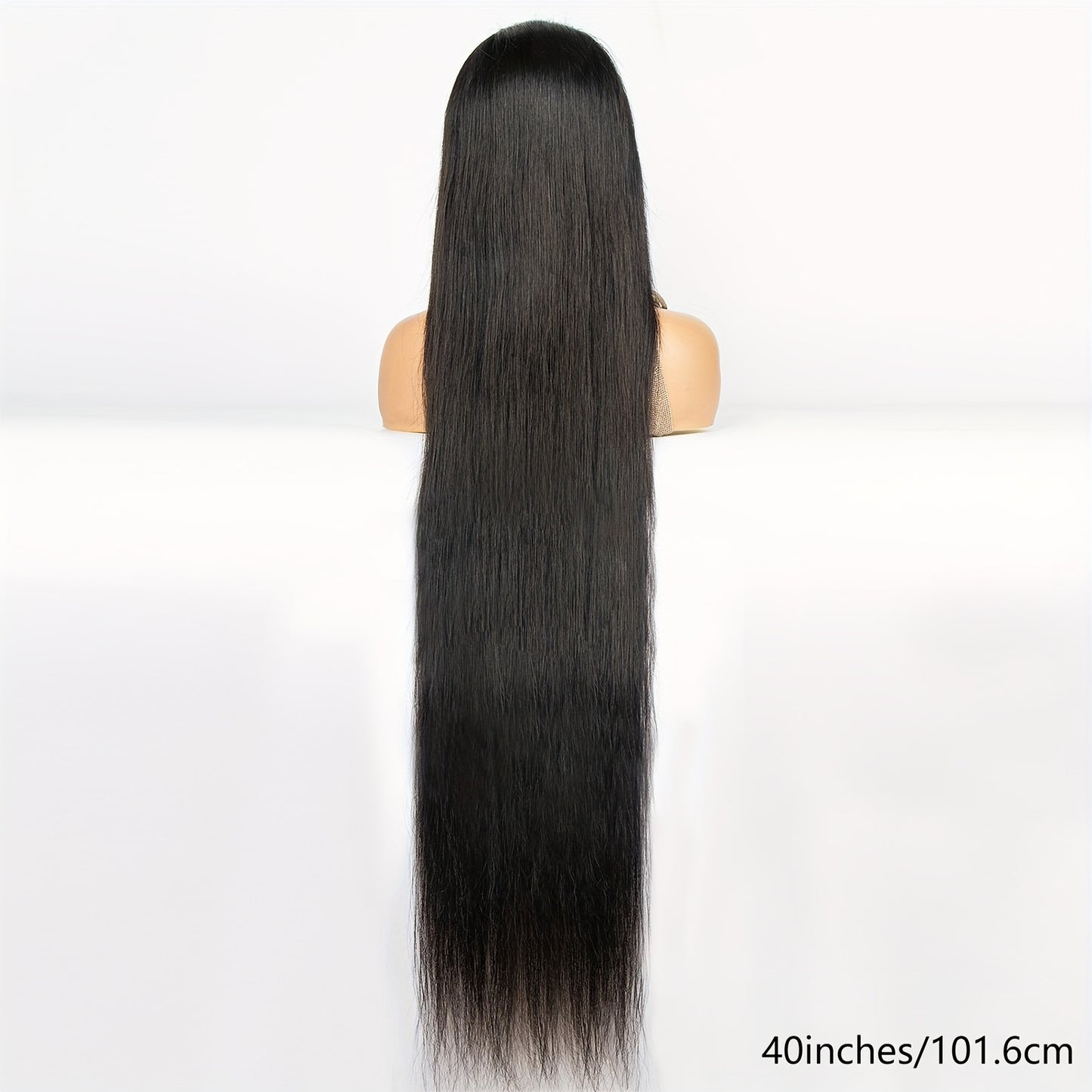 200% Density Long Straight Lace Front Wigs 13*4 Lace Frontal Wigs Transparent Lace Front Pre Plucked Brazilian Human Hair Wigs For Women