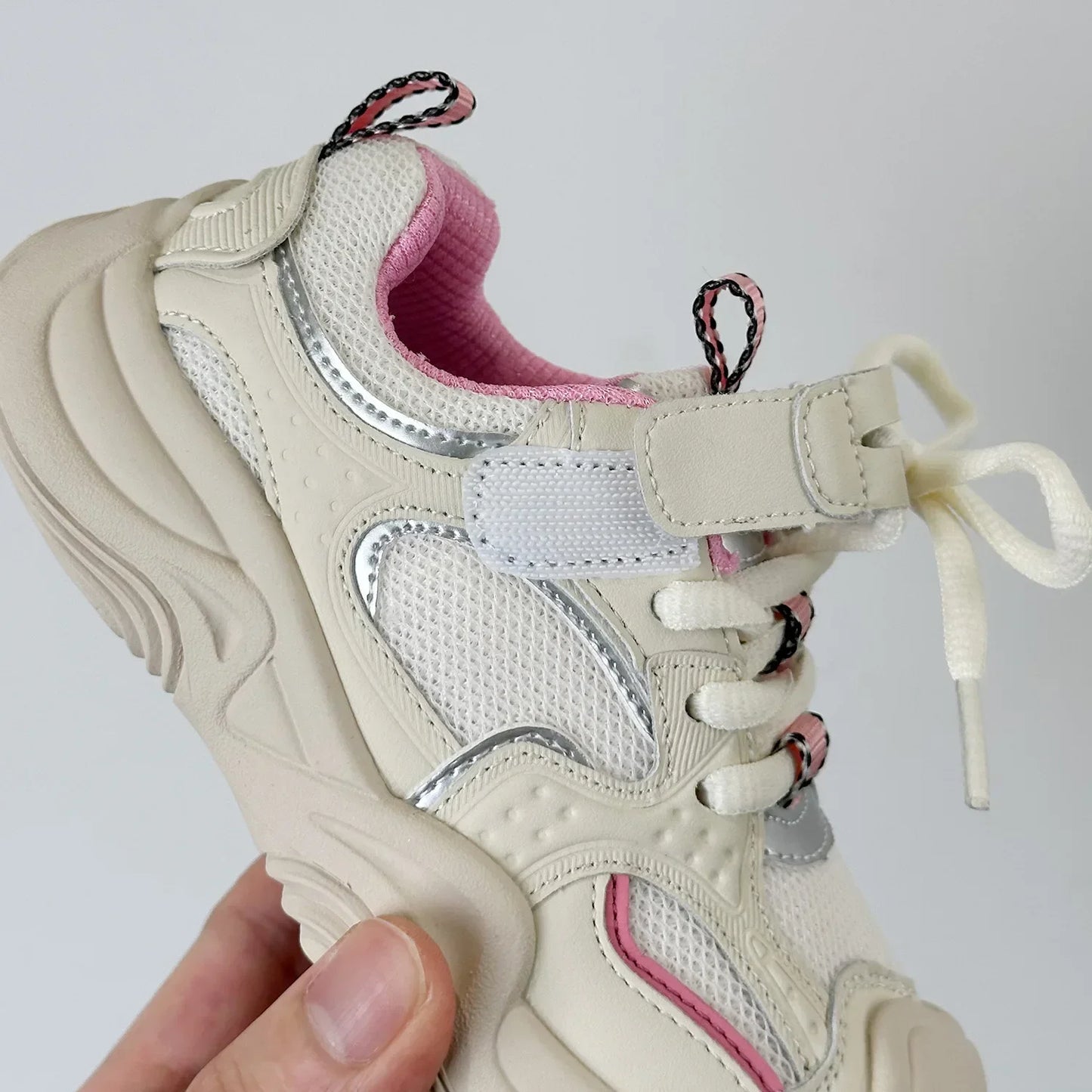 Spring Children's Athletic Sneakers Mixed Colors Fashion Kids Casual Running Tennis for Boys Girls Breathable Toddler Sneakers