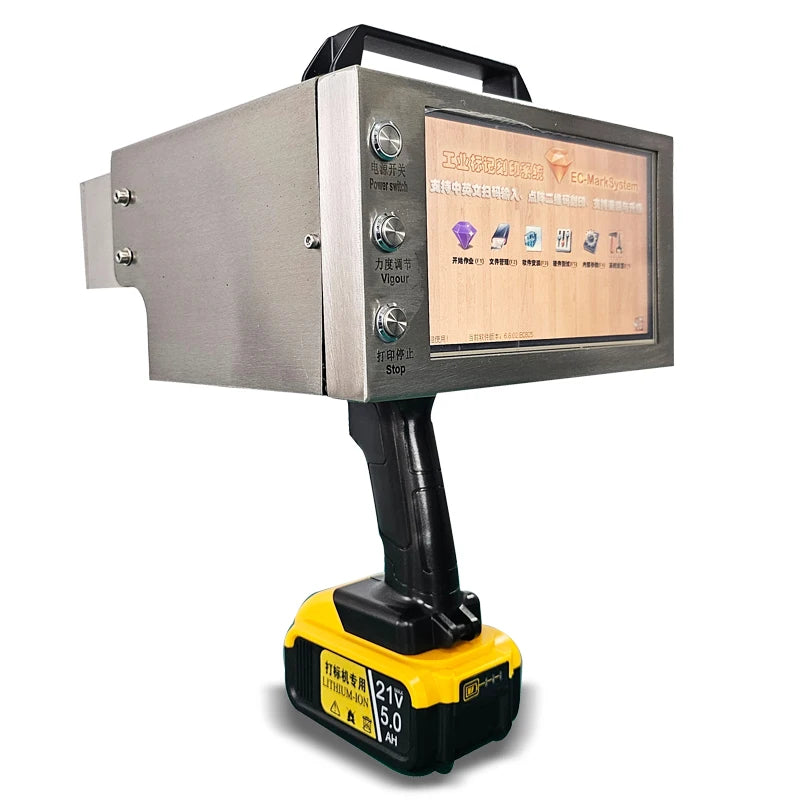 Easy to Use Handheld Portable Pneumatic Stamping Vehicle Chassis Dot Peen Vin Number Marking Machine Engraving Machine for Metal