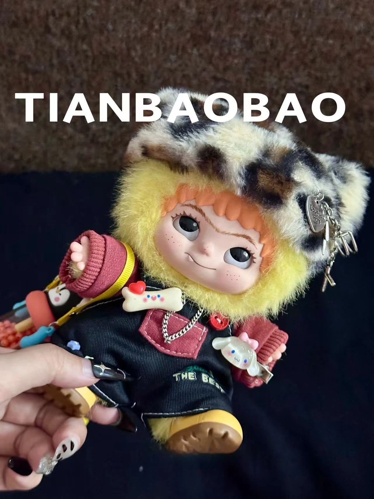 Only Clothes 20cm Doll Clothes Cotton Doll Blind Box Plush Doll Clothing Wow Cool Wakuku Doll Clothes Multiple Styles Set