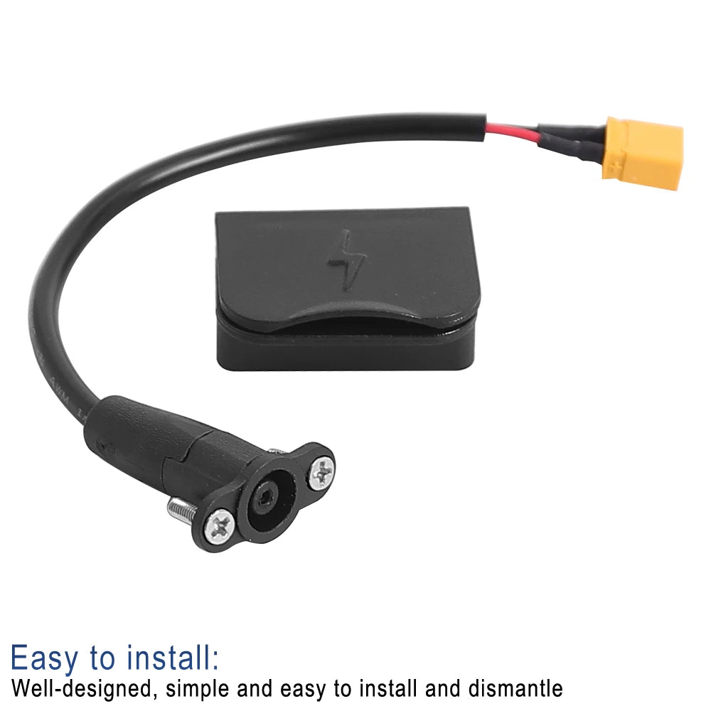 Charging Port for Kugoo Kukirin G2 Max Electric Scooter Charging interface component Socket Plug Connecting Accessories