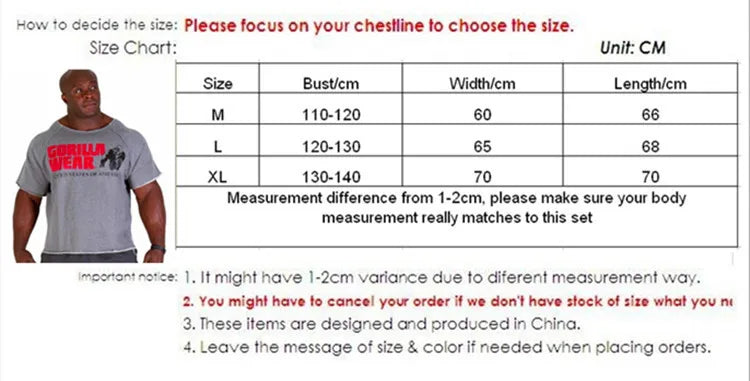 Gyms Clothing Mens Bodybuilding Loose T Shirts Cotton Short Sleeve Sweatshirt Fitness Workout Sportswear Tops Male