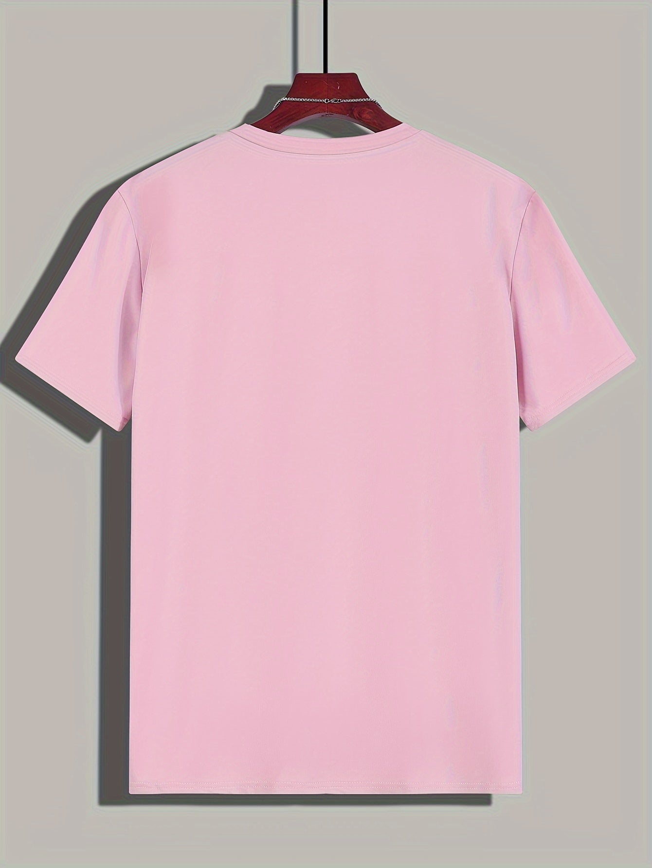 Men's Slim Fit T-shirt With Trendy Graphic Print
