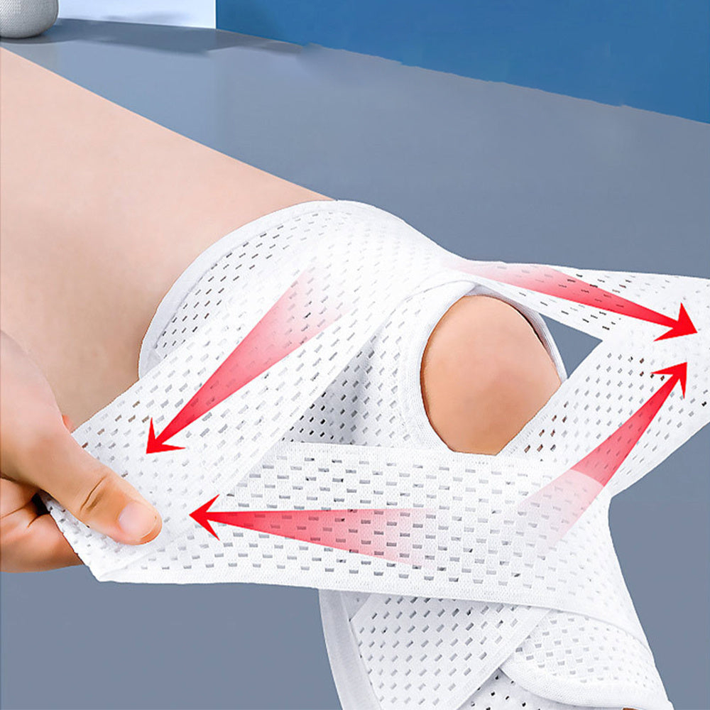 1pc Premium Pressurized Elastic Knee Pads for Men and Women - Ultimate Arthritis Joint Protection, Shock Absorption, and Support for Fitness, Volleyball, Sports, and Active Lifestyles - Breathable, Comfortable, and Adjustable