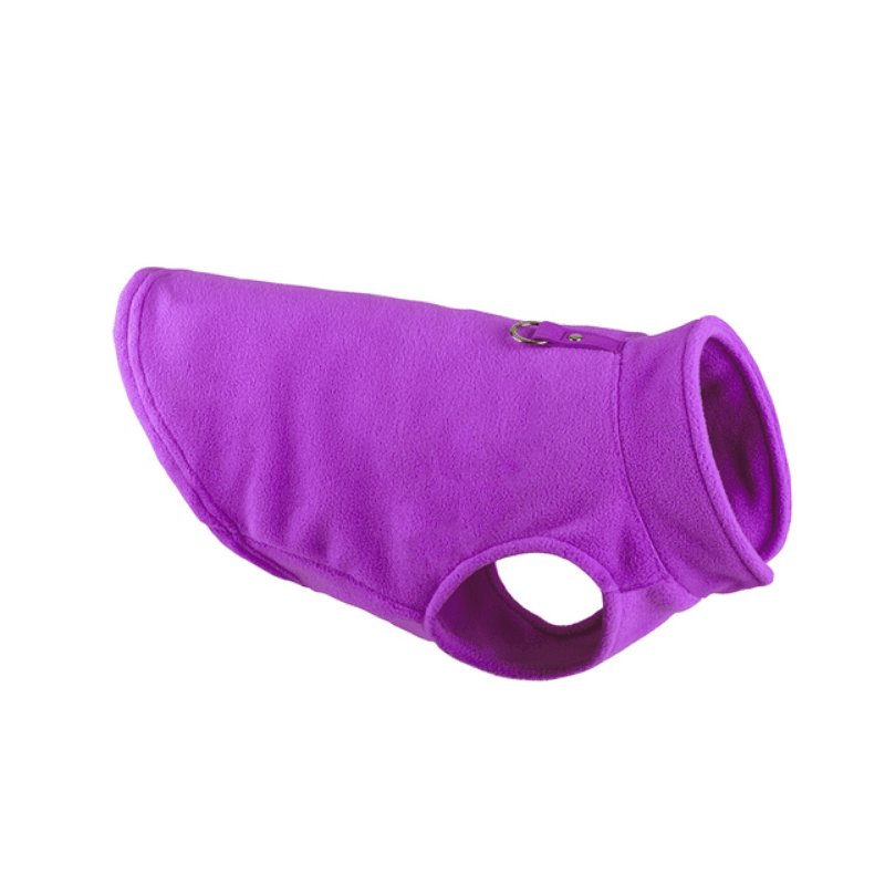 Cozy Winter Fleece Dog Jacket For French Bulldogs And Small Dogs - Warm And Comfortable Pet Clothing