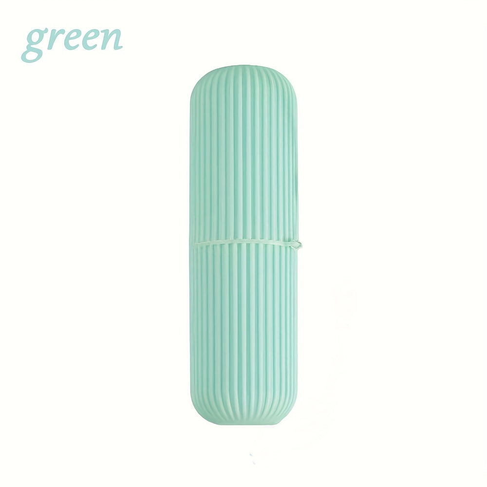 Household Travel Mouthwash Cup Toothbrush Cup Makeup Brush Storage Box Travel Wash Cup Portable Couple Toothbrush Toothpaste Storage Box Simple Toothbrush Mouthwash Cup Toothjar Set Rope Color Random travel must have