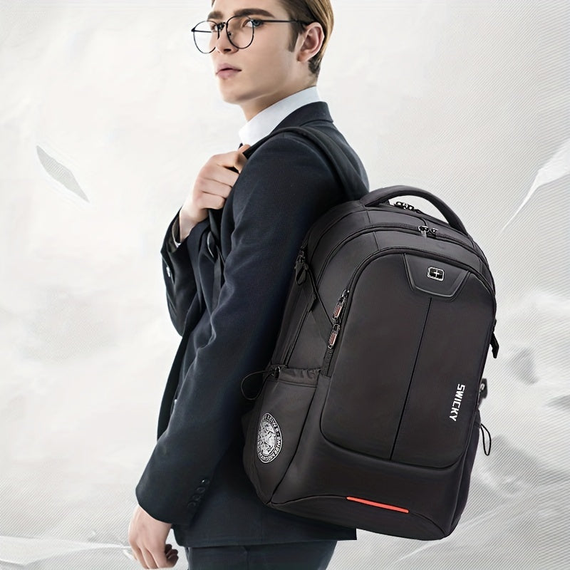 Travel Laptop Backpack, Waterproof Anti Theft Backpack With Lock And USB Charging, Large 17-17.3inch/43.18-43.94cm Computer Business Backpack For Men Women, School College Backpack, School bags, Valentines Gifts
