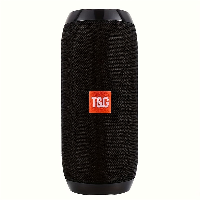 TG117 Portable Wireless Stereo Speaker System - Twin Speaker TWS Technology, Built-in Mic for Hands-Free Calls, FM Radio, TF Card & USB Playback - Perfect for Travel, Outdoor Adventures, and Indoor Entertainment