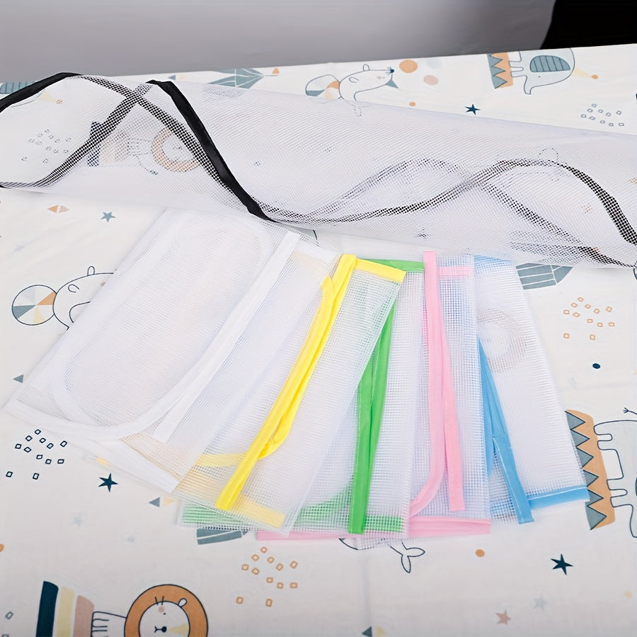 1pc Ironing protective cloth, Heat Resistant Ironing Pad - Protect Clothes and Ironing Board with Mesh Cloth Steam Ironing Pad