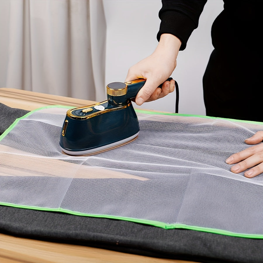 1pc Ironing protective cloth, Heat Resistant Ironing Pad - Protect Clothes and Ironing Board with Mesh Cloth Steam Ironing Pad