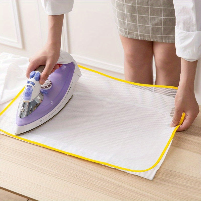 1pc Ironing protective cloth, Heat Resistant Ironing Pad - Protect Clothes and Ironing Board with Mesh Cloth Steam Ironing Pad