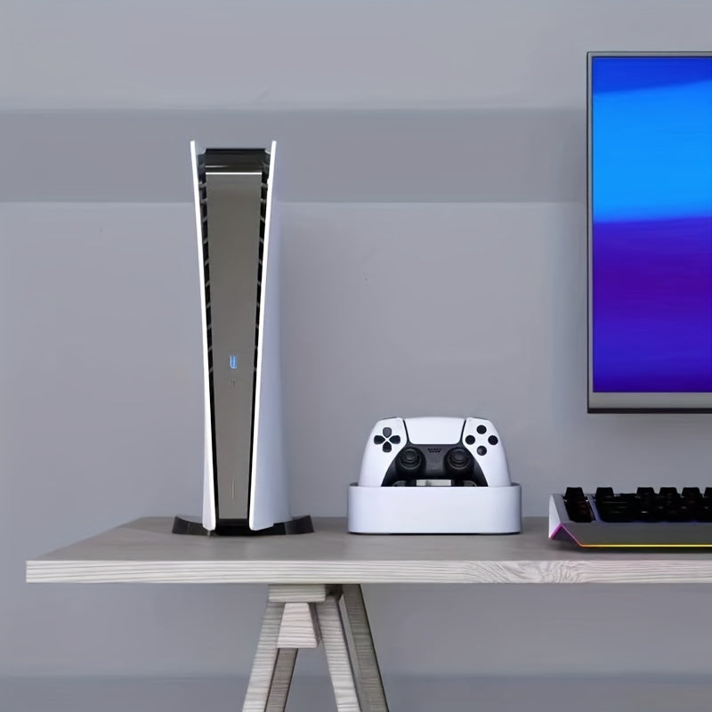 Fast & Safe PS5 Controller Charging Dock - LED Status, Multi-Controller Support, No Battery Needed