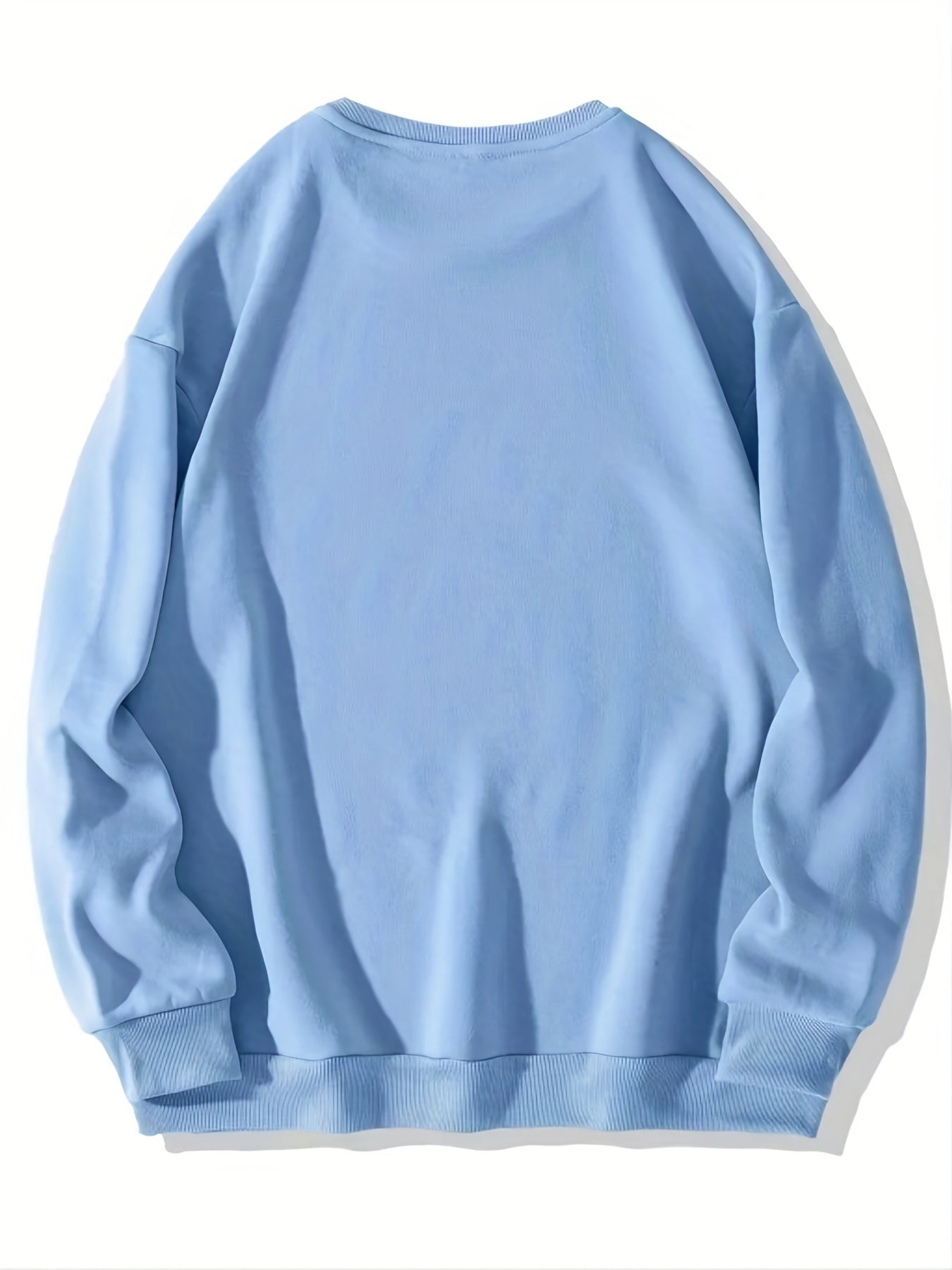Los Angeles Print Preppy Sweatshirt, Long Sleeve Crew Neck Casual Sweatshirt For Winter & Fall, Women's Clothing