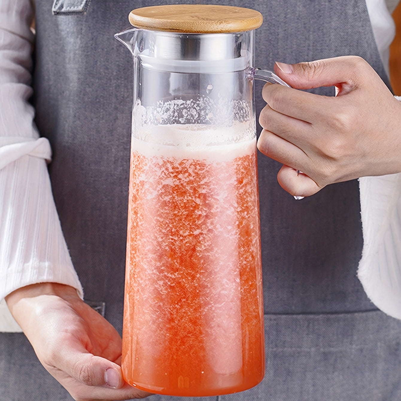 1pc Beverage Ice Bucket Large Capacity Water Bottle