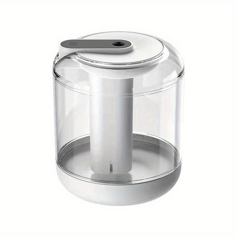 Humidifiers For Bedroom, 1L Cool Mist Humidifiers, Transparent Tank, LED Night Light, 2 Mist Mode, 2000mAh Battery Operated Humidifier, Quiet Air Humidifier, Portable Travel Humidifier For Car Desk Home Office