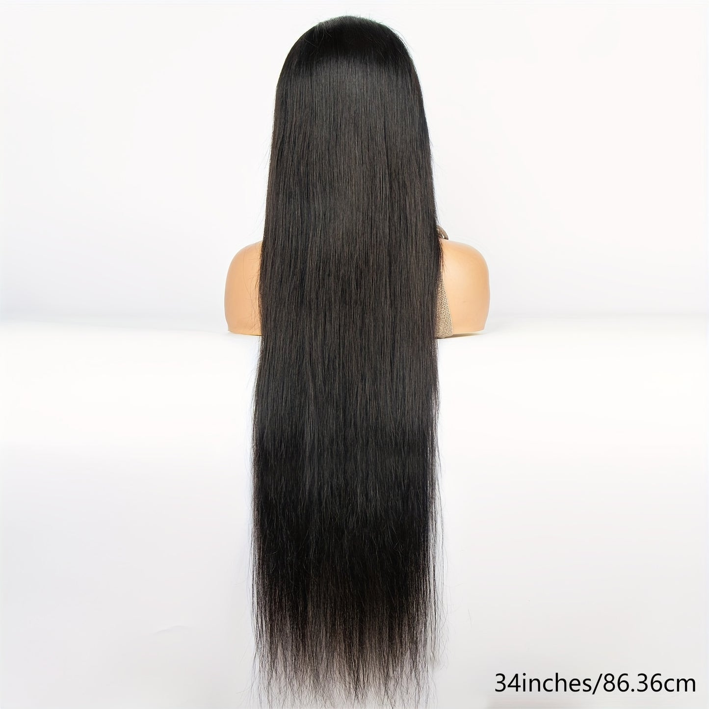 200% Density Long Straight Lace Front Wigs 13*4 Lace Frontal Wigs Transparent Lace Front Pre Plucked Brazilian Human Hair Wigs For Women