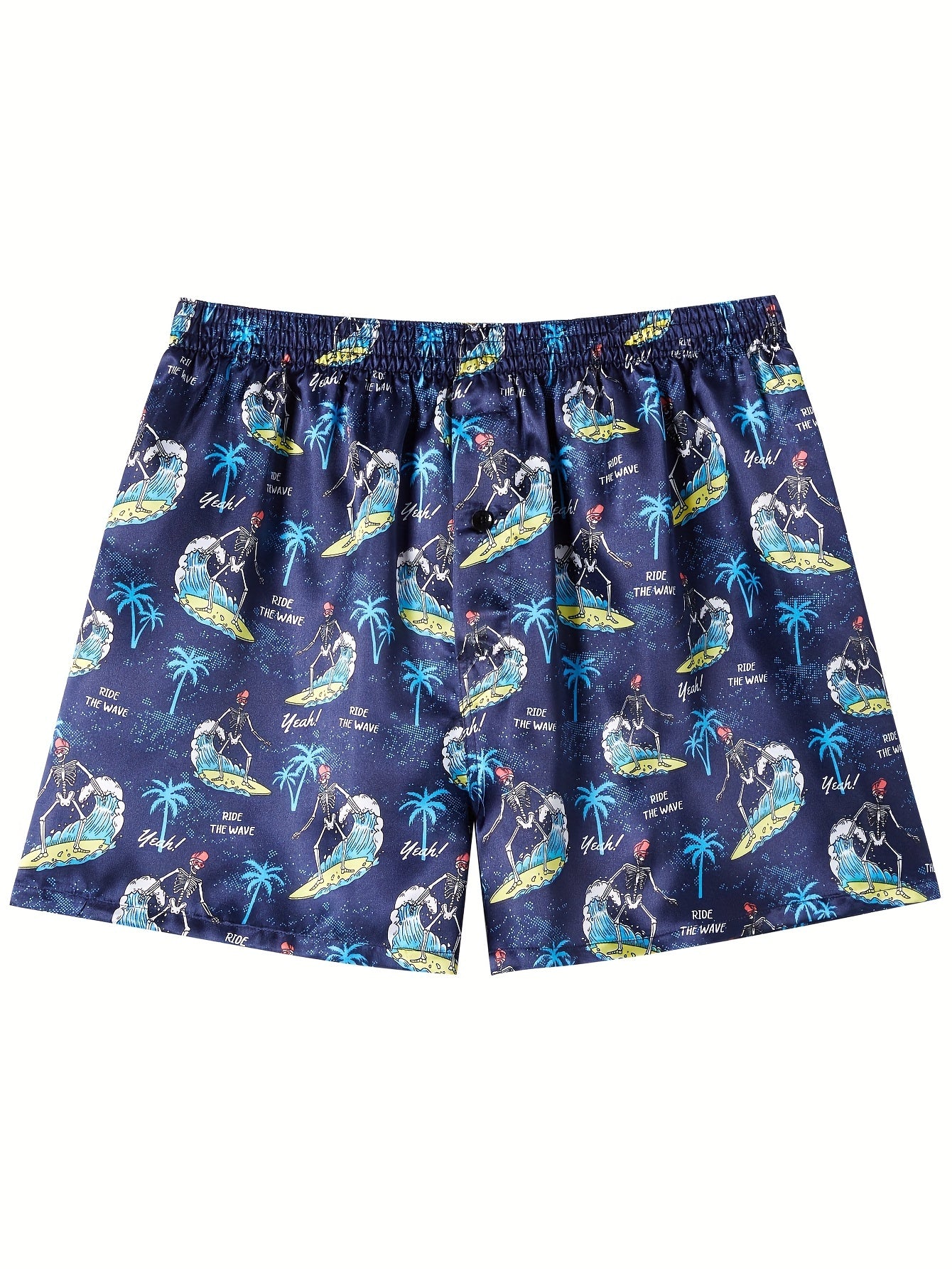 Set of 3/6 Jupitersecret Men'S Boxer Shorts, Smooth Touch Home Shorts with Elastic Waistband.