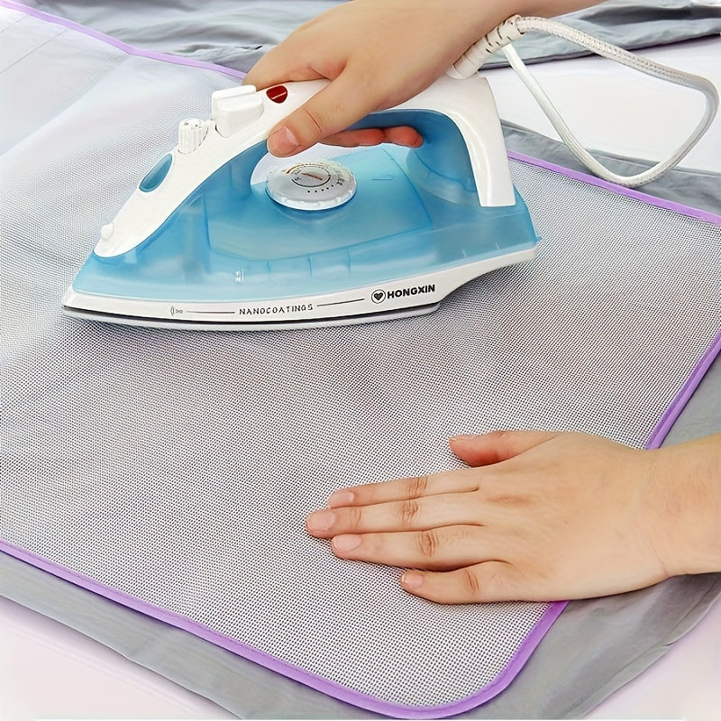 1pc Ironing protective cloth, Heat Resistant Ironing Pad - Protect Clothes and Ironing Board with Mesh Cloth Steam Ironing Pad