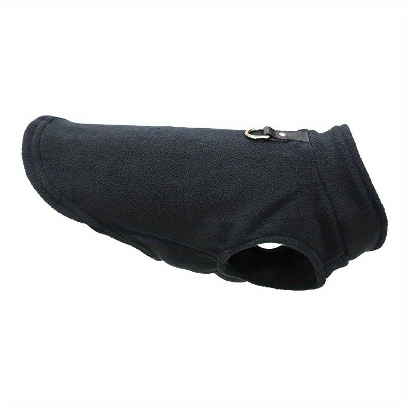 Cozy Winter Fleece Dog Jacket For French Bulldogs And Small Dogs - Warm And Comfortable Pet Clothing