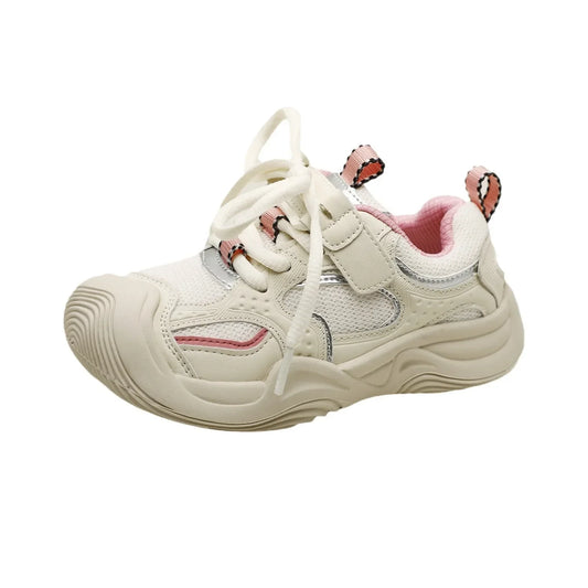 Spring Children's Athletic Sneakers Mixed Colors Fashion Kids Casual Running Tennis for Boys Girls Breathable Toddler Sneakers