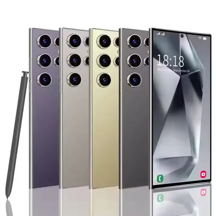 2024 Latest Android 13 AI Smartphone S24ultra Mobile Phone With Stylus Pen 7.3inch Big Screen Mviles 5g Telefono Inteligente