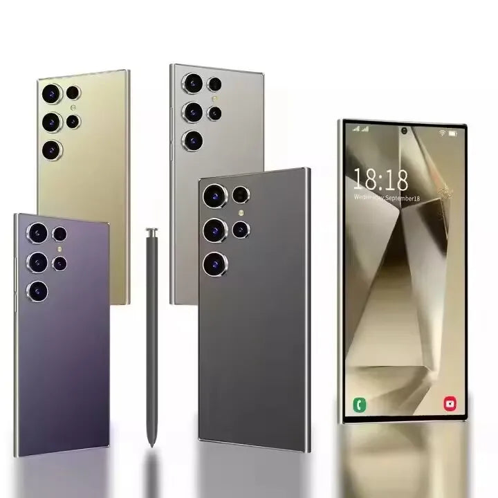 2024 Latest Android 13 AI Smartphone S24ultra Mobile Phone With Stylus Pen 7.3inch Big Screen Mviles 5g Telefono Inteligente