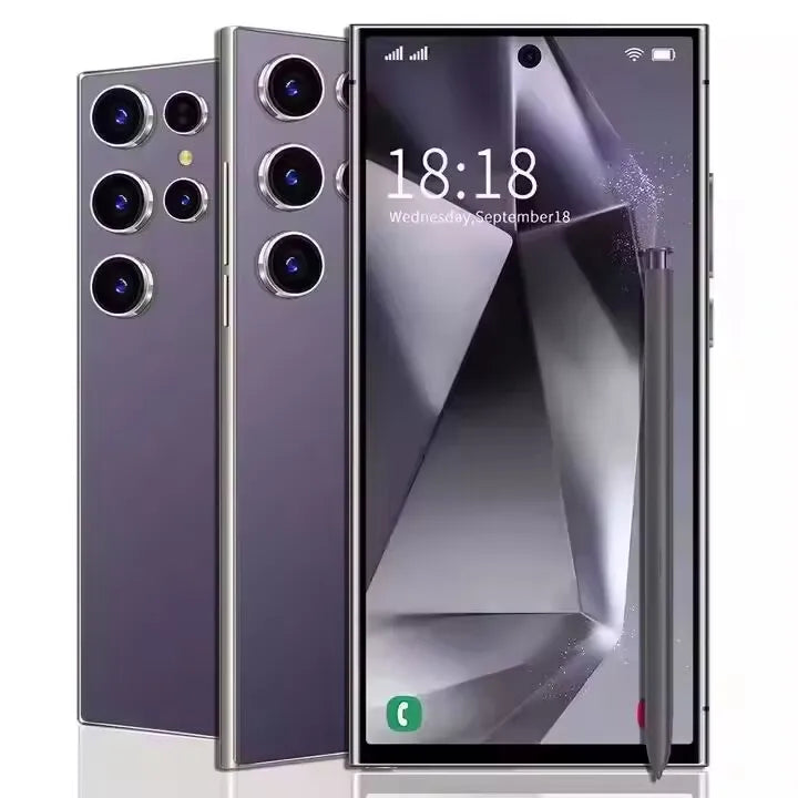 2024 Latest Android 13 AI Smartphone S24ultra Mobile Phone With Stylus Pen 7.3inch Big Screen Mviles 5g Telefono Inteligente