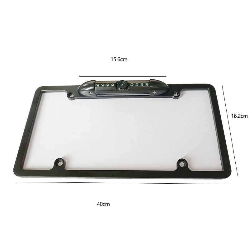 Car License Plate Cover European Car License Plate Cover Metal License Plate Cover Mini Waterproof HD Camera