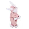 New Arrival Baby Zip up Romper Winter Warm Thick Jumpsuit Cartoon Hooded Ear Pullout Overral Baby Clothes