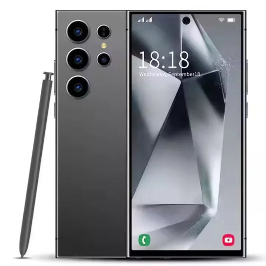 2024 Latest Android 13 AI Smartphone S24ultra Mobile Phone With Stylus Pen 7.3inch Big Screen Mviles 5g Telefono Inteligente