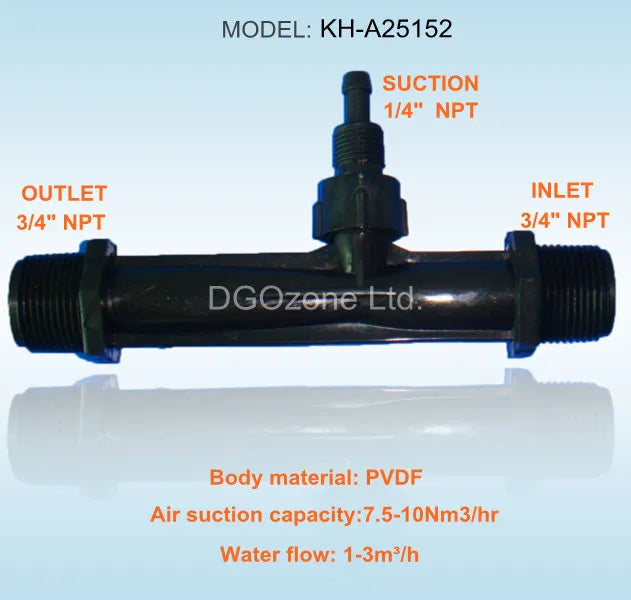 DGOzone Quartz Glass Ozonator Tube 3000 mg Ozonizer Sterilizers 3 g Ozone Generator System