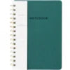 Custom 8 Colors Linen Softcover PU Notebook Journal Note Book Diary Spiral Binding Twin Rings