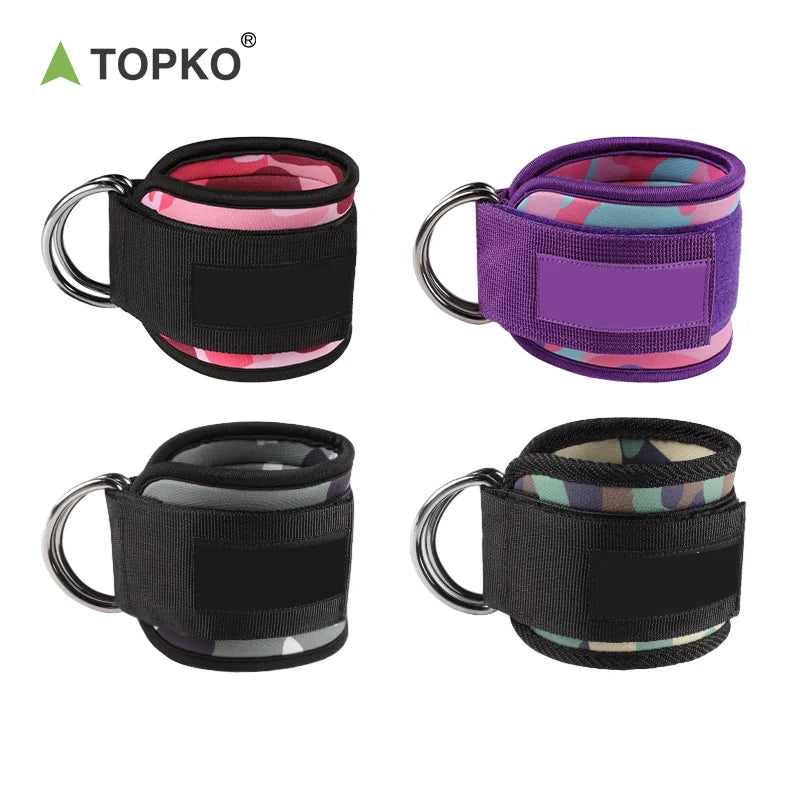 TOPKO in Stock Pull Rope Accessories Leg Muscle Trainer Hip Training Leg Leggings Elasticity Ankle Strap