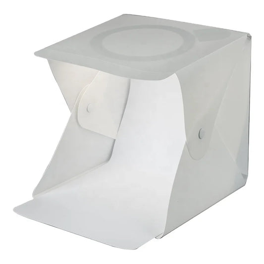 30cm Photo Light Box Quick Install Foldable Portable Studio Kit with Professional Photography Equipment Include 6 Background.