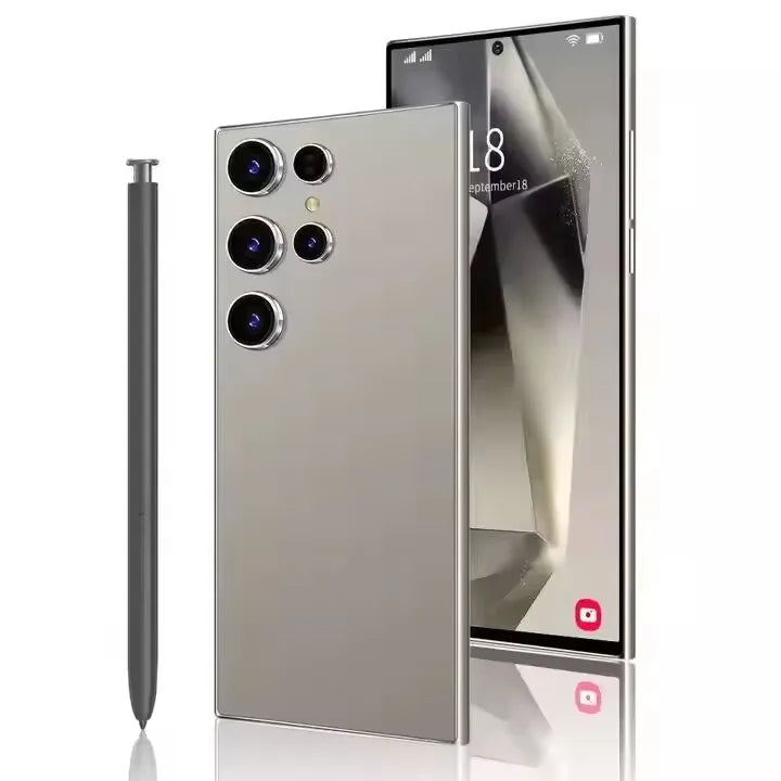 2024 Latest Android 13 AI Smartphone S24ultra Mobile Phone With Stylus Pen 7.3inch Big Screen Mviles 5g Telefono Inteligente