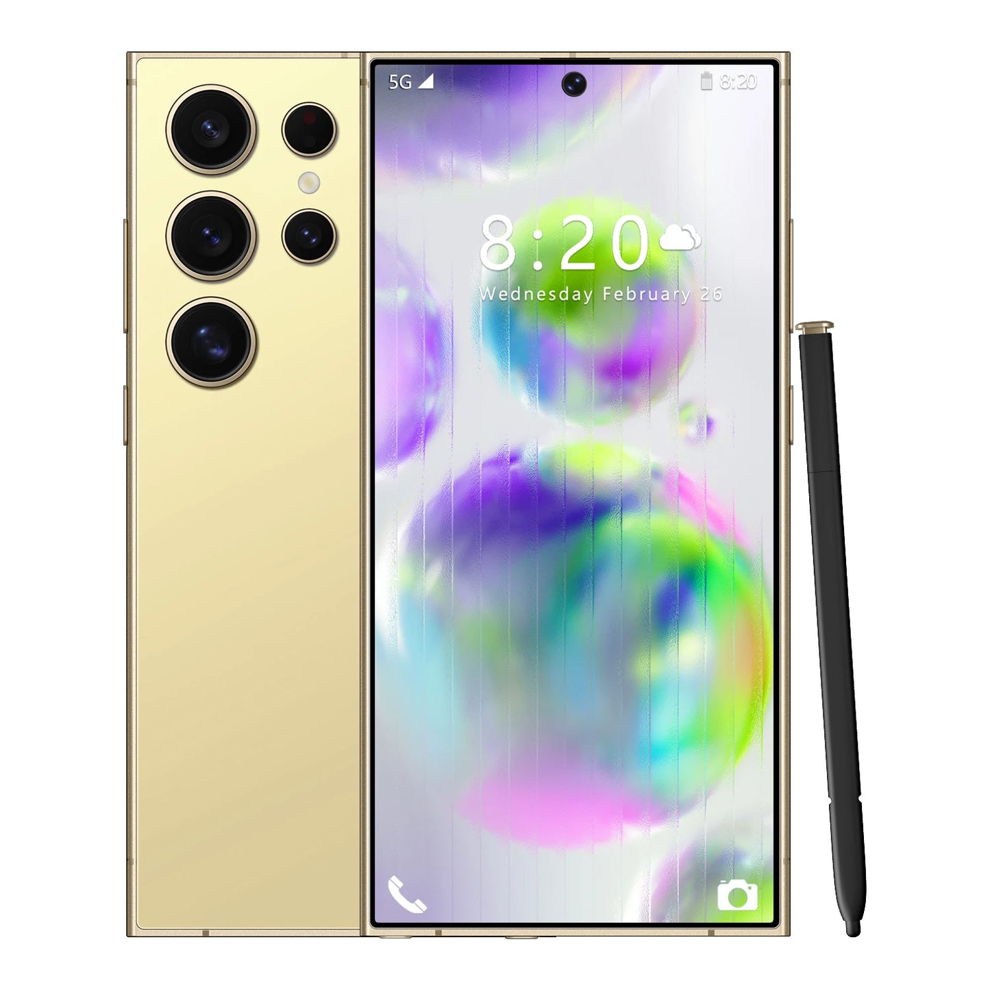 S24 Ultra 5G 12GB+256GB 7.3 120Hz Dual Sim 108MP Rear Great for Video Editing New Used Condition Smart Cell Phone Supports CDMA