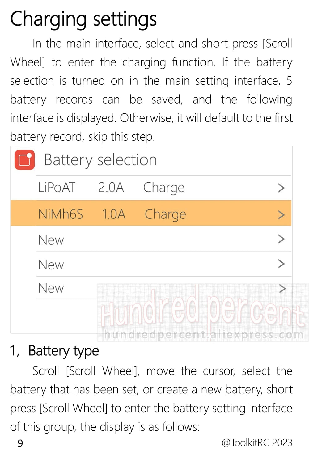 ToolkitRC Q6AC Charger AC 400W/DC 1000W 4CH output Built-in 65W USB A/TYPEC Output ,LiPo, 1-6S，NiMH 1-16S,PB 1-10S Charger IPS
