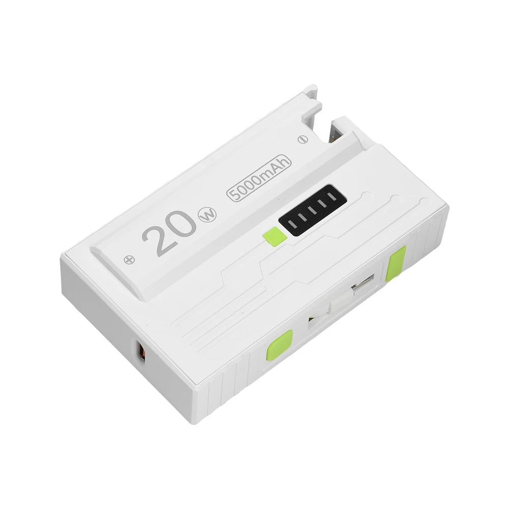 1*21700 Battery Box DIY Kit Battery Charger Case DIY Power Bank Box 20W Fast Charging For Phone Charging Not Including Batteries