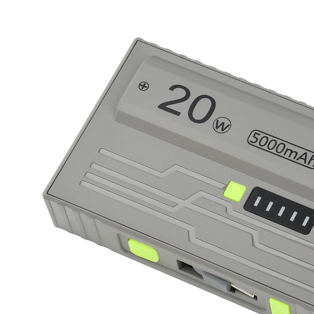1*21700 Battery Box DIY Kit Battery Charger Case DIY Power Bank Box 20W Fast Charging For Phone Charging Not Including Batteries