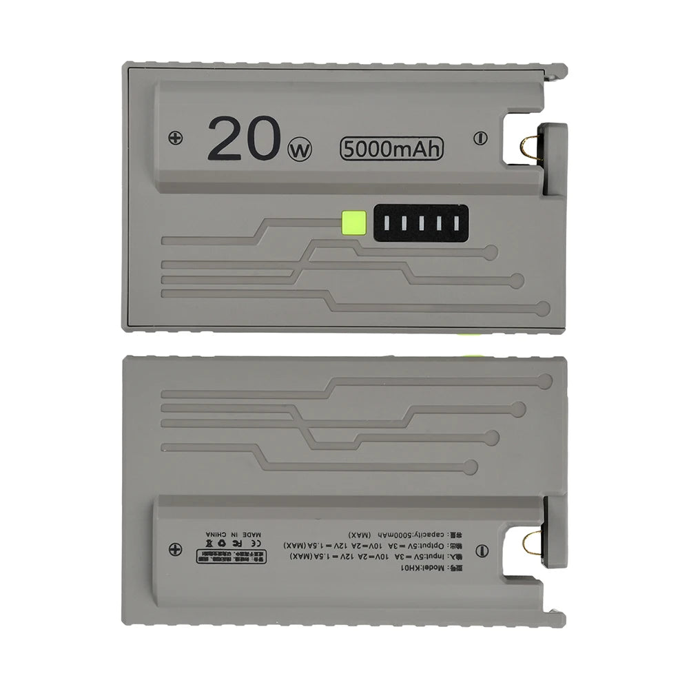 1*21700 Battery Box DIY Kit Battery Charger Case DIY Power Bank Box 20W Fast Charging For Phone Charging Not Including Batteries
