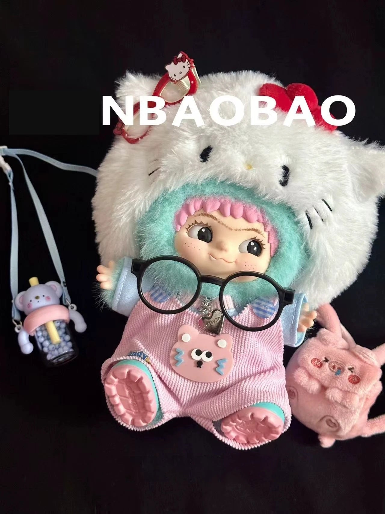 Only Clothes 20cm Doll Clothes Cotton Doll Blind Box Plush Doll Clothing Wow Cool Wakuku Doll Clothes Multiple Styles Set