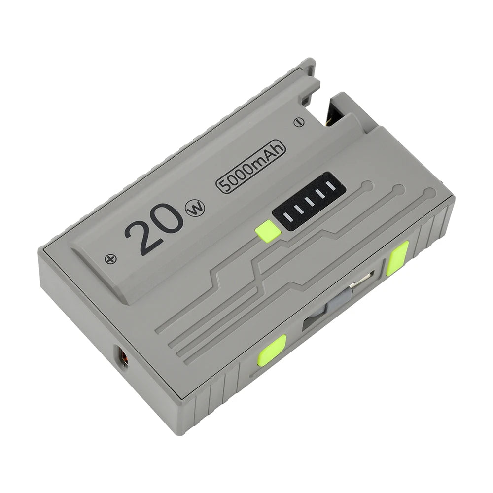 1*21700 Battery Box DIY Kit Battery Charger Case DIY Power Bank Box 20W Fast Charging For Phone Charging Not Including Batteries