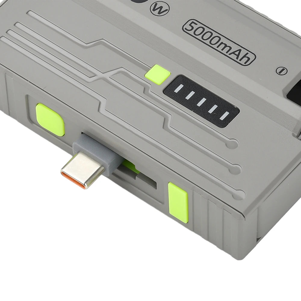 1*21700 Battery Box DIY Kit Battery Charger Case DIY Power Bank Box 20W Fast Charging For Phone Charging Not Including Batteries