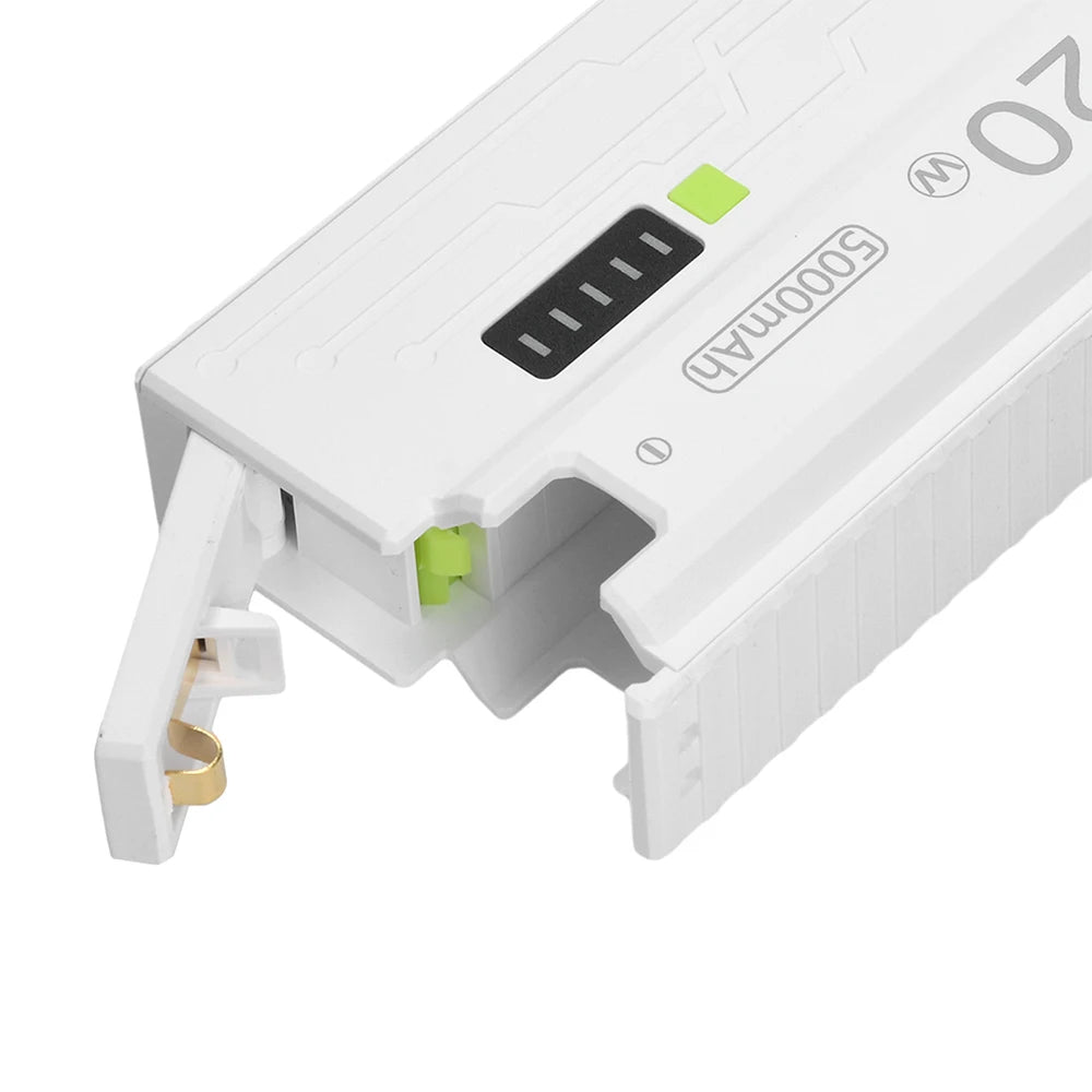 1*21700 Battery Box DIY Kit Battery Charger Case DIY Power Bank Box 20W Fast Charging For Phone Charging Not Including Batteries