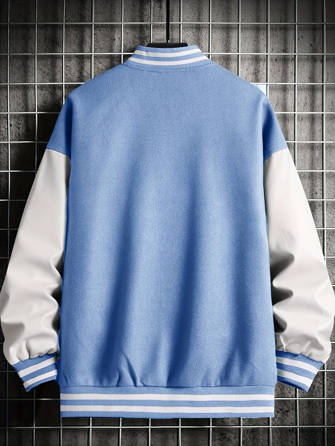 Men'S Loose-Fitting Casual Warm Baseball Jacket in Nine Colors for Spring, Autumn, And Winter. Features Exquisite Towel Embroidery And Letter Embroidery, Suitable for Both Men And Women, Effortlessly Showcasing Personality An